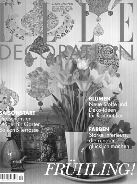 Keramikdesign Lisa Liesges-Zeitungsberichte Elle Decoration